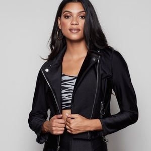 Good American REBEL DISCO moto jacket